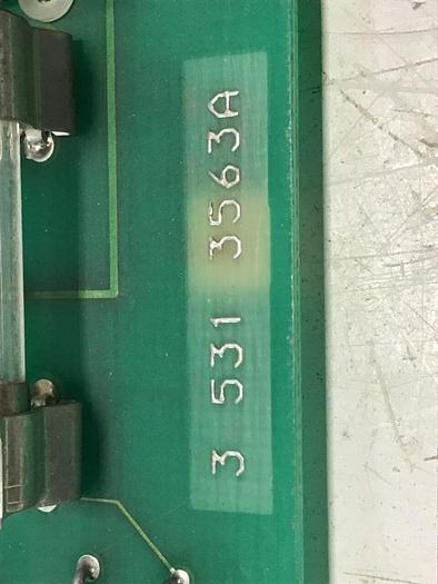 Used CINCINNATI MILACRON Output Board 3-531-3563A #62733