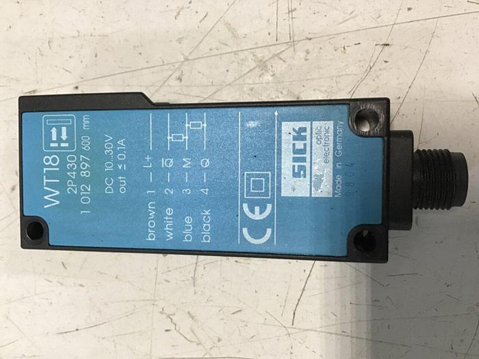 Used SICK Photoelectric Switch WT18-2P430 #140151