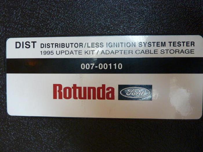 Used FORD Rotunda Ignition System Tester 007-00110 USED