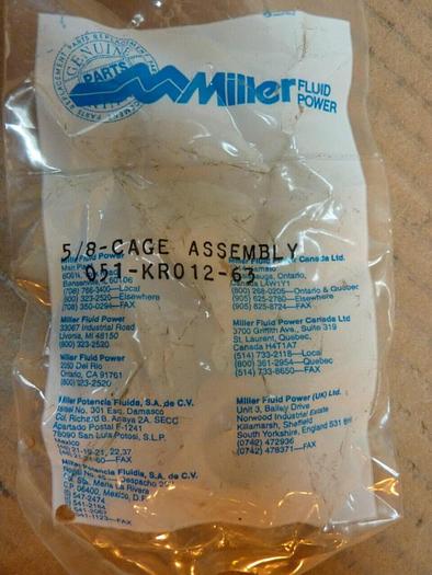 MILLER FLUID POWER Bolted Base Lok 051-KR015-63 #23403