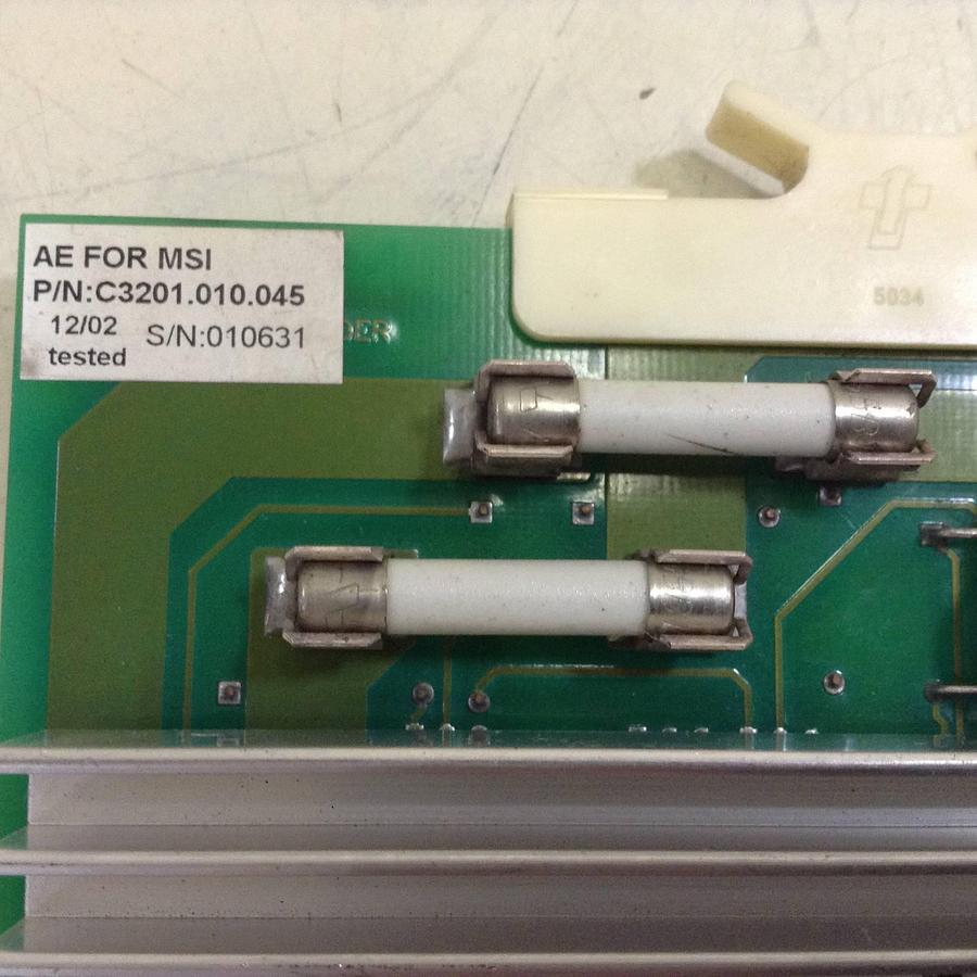 Used AMERICAN MSI Control Board C3201.010.045 Used