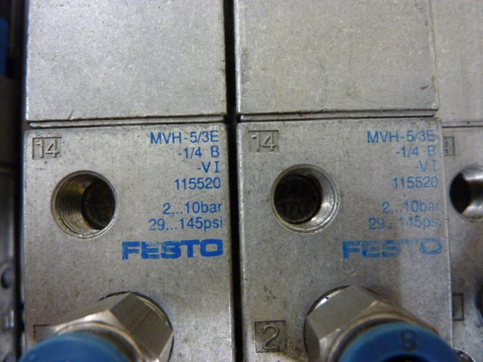 Used FESTO Control Block / Valve Terminal TN 18 859 #52769