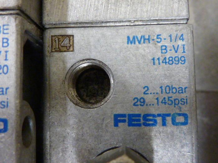 Used FESTO Control Block / Valve Terminal IFB8-02 #52817