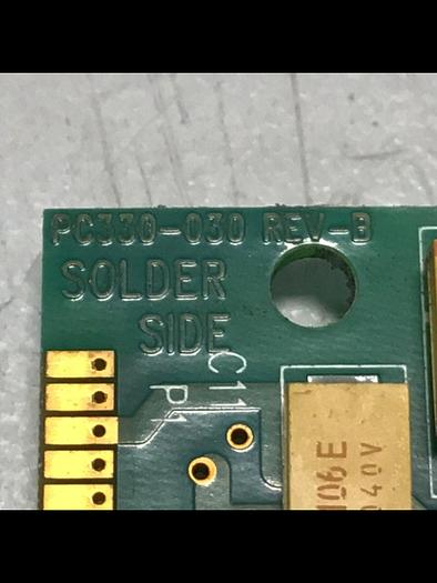 Used VAN DORN Analog Circuit Board 330025 PC330-025 Used
