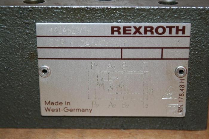 Used REXROTH Pressure Relief Valve ZDR6DA741150Y #19136