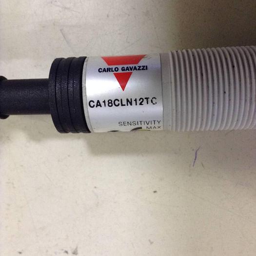Used CARLO GAVAZZI Proximity Sensor CA18CLN12TC #85892