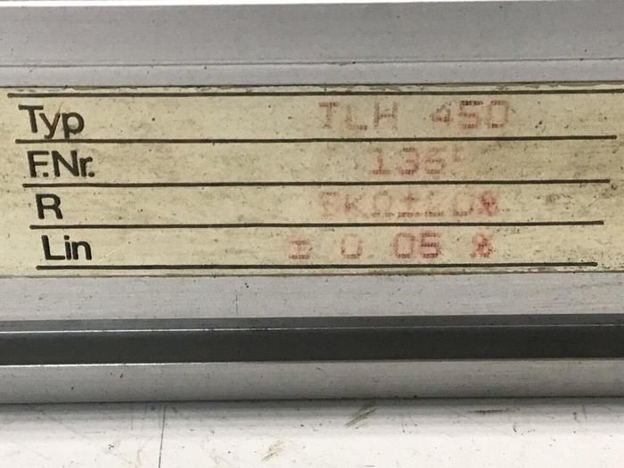 Used NOVOTECHNIK Linear Transducer TLH450 Used
