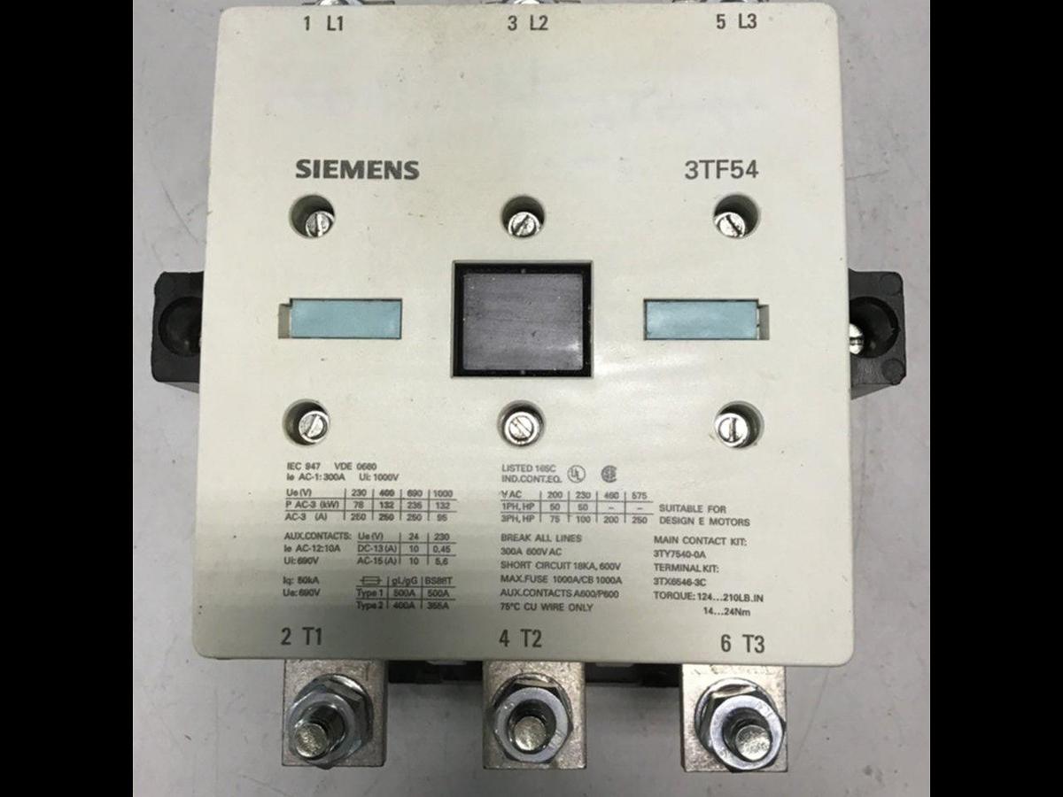 Used SIEMENS Contactor 3TF5422-0AK6 USED