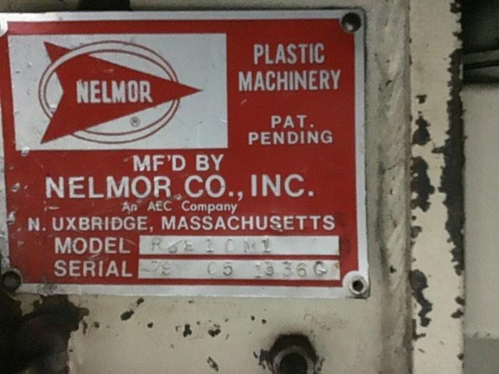 Used NELMOR 5 HP Grinder / Granulator, RG810M1, Used