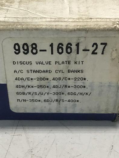 Used EMERSON Valve Plates 998-1661-27 Used