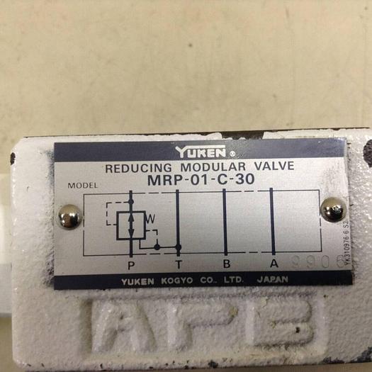Used YUKEN Reducing Modular Valve MRP-01-C-30 #72660