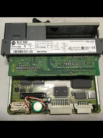 Used ALLEN BRADLEY 5/03 Processor Unit 1747-L532 SER D #141005