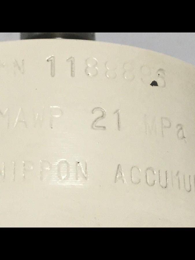 Used NIPPON Hydraulic Accumulator MAB-374-E USED