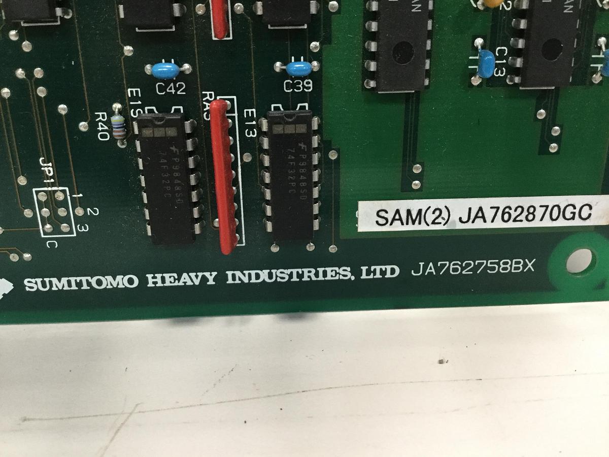Used SUMITOMO Circuit Board JA762758BX #101238