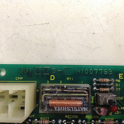 Used TOSHIBA Circuit Board H1007793 #81923