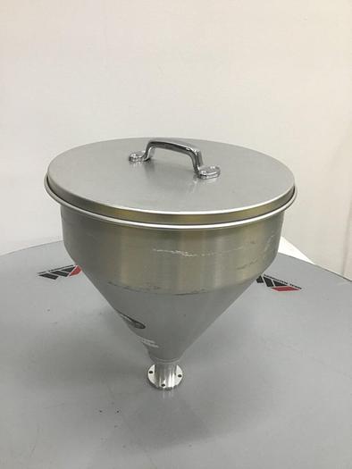 Used GENERIC Hopper w/ Lid 13X13HOP #131139