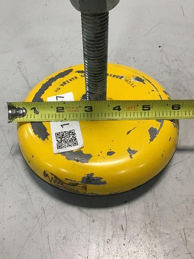 Used TECH PRODUCTS Leveling Mount Pad 6 Inch 52225-8 #122747