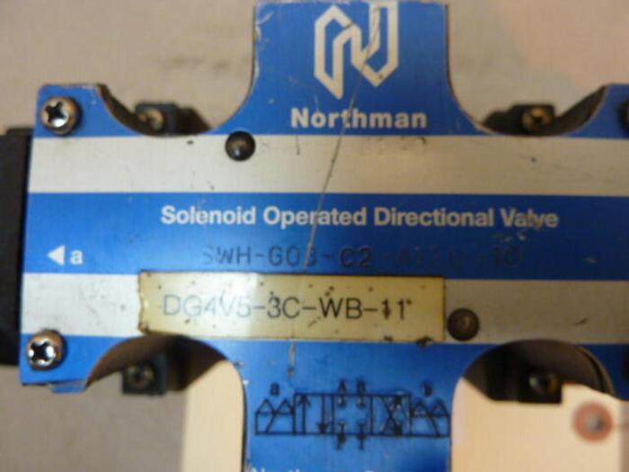 Used NORTHMAN Directional Valve SWHG03C2A12010 #35182