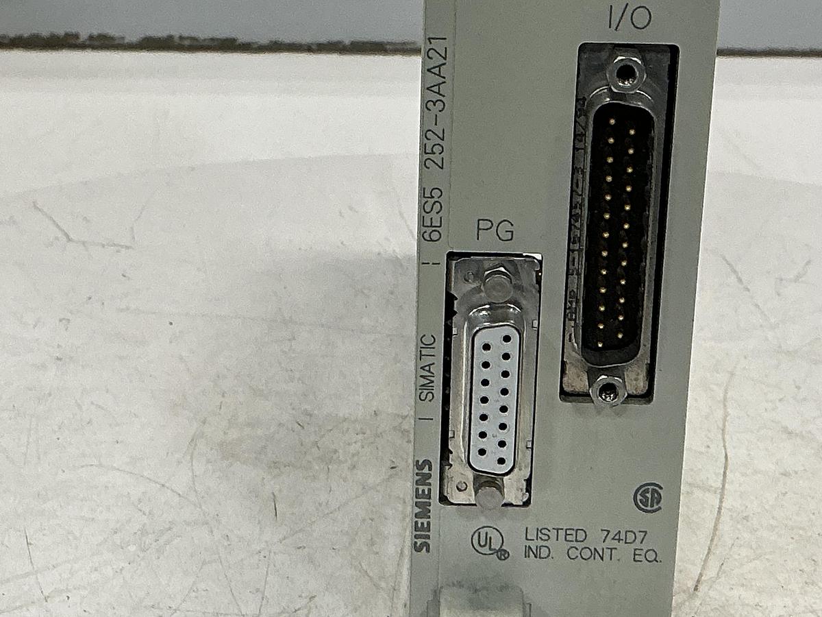 Used SIEMENS 6ES5 252-3AA21