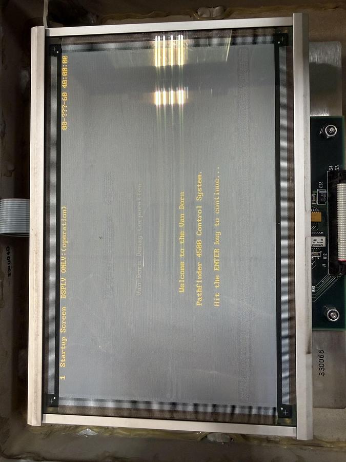 Used VAN DORN PATHFINDER 4500 Operator Panel USED #151729