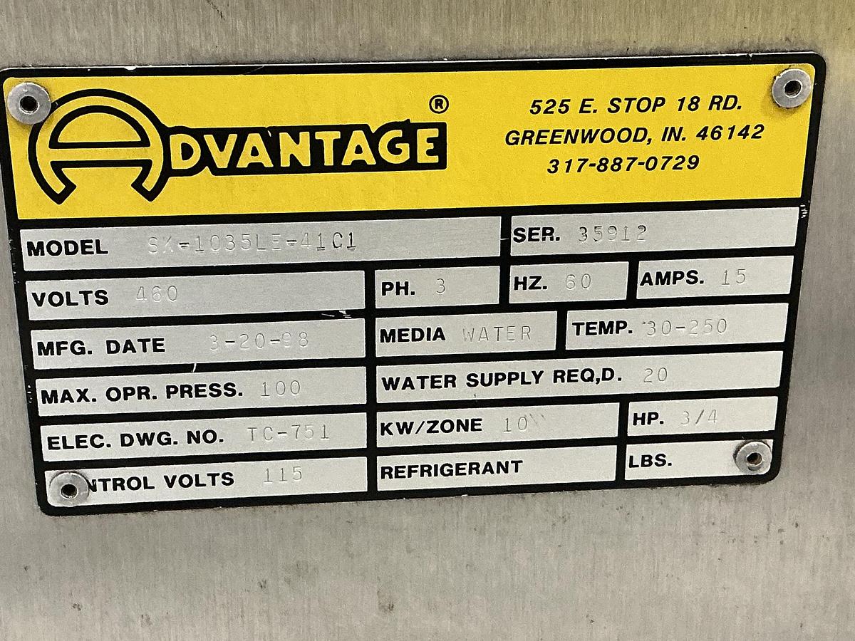 Used Not cleaned ADVANTAGE Thermolator SK-1035LE-41C1 USED