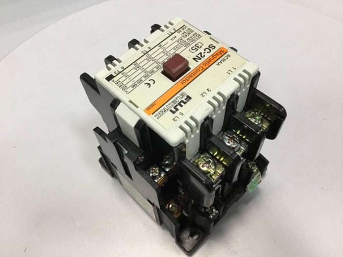 Used FUJI ELECTRIC Magnetic Contactor SC-2N SC35AA #97924