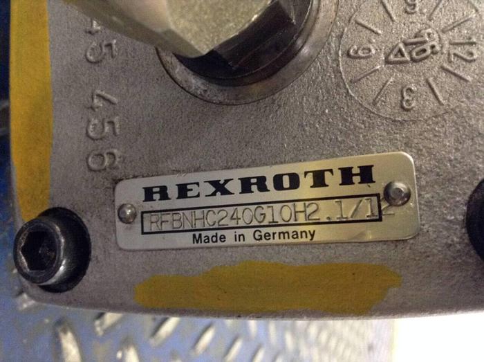 Used REXROTH Hydraulic Filter RFBNHC240G10H2.1/12 #79254