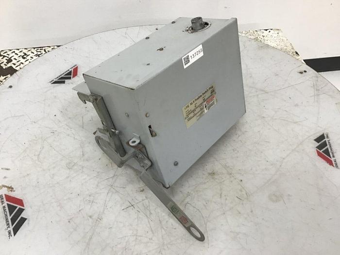 Used ITE SIEMENS 30 Amp Bus Disconnect Switch RV361G #137255