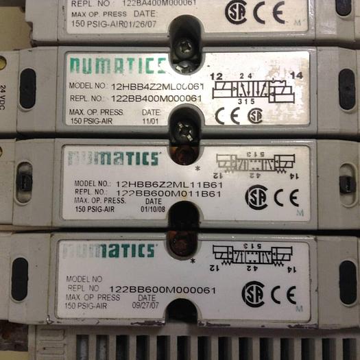 Used NUMATICS Manifold & Valves 239-1514 #71578