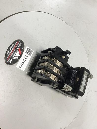 Used GENERAL ELECTRIC (G.E.) Motor Starter Size 00 CR306A0 #119458