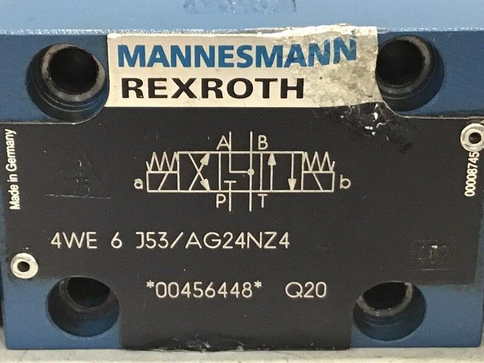 Used REXROTH Directional Control Valve 4WE6J53/AG24NZ4 #129913