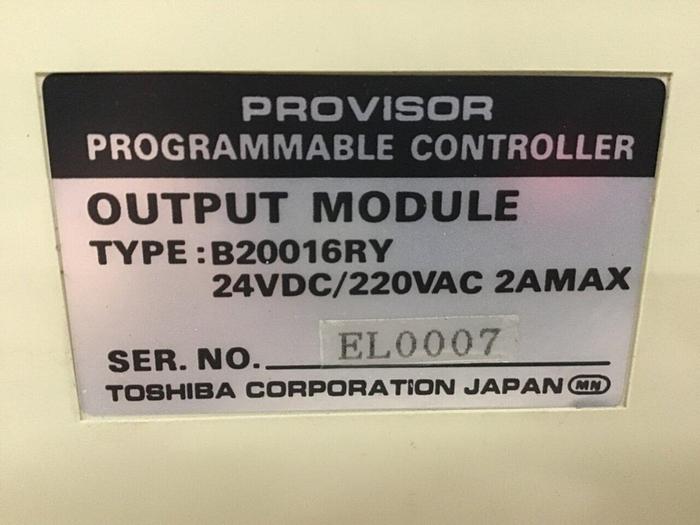 Used TOSHIBA Output Module B20016RY Used