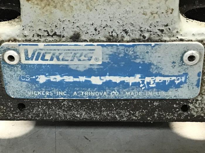 Used VICKERS Valve CVCS25C1S2W24510S24AP10P10 #139851