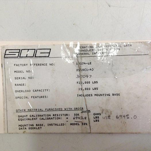 Used S. HIMMELSTEIN & CO Digital Torque Readout 6-108 #75560