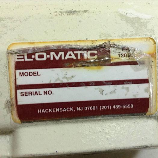 Used EL O MATIC Actuator PDN 60 #88070