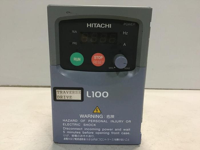 Used HITACHI Inverter L100-004NFU #124723