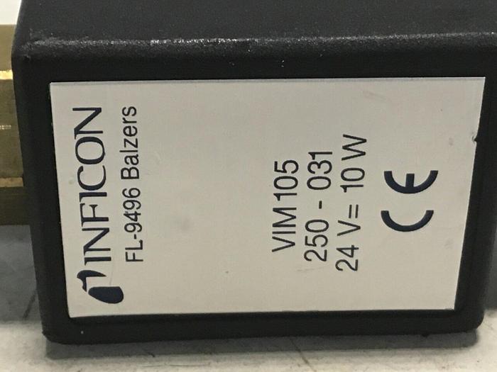 Used INFICON Gauge / Valve FL-9496 BALZERS #124329