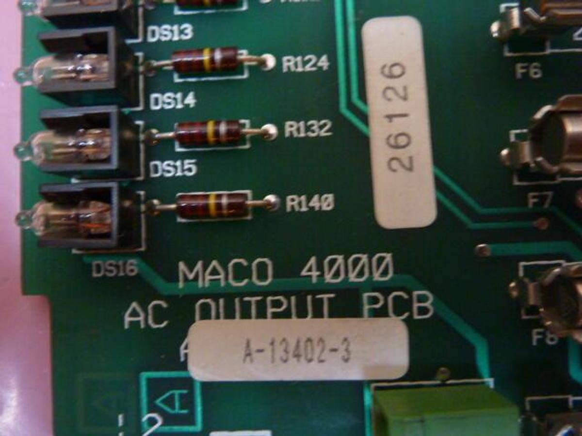 Used BARBER COLMAN AC Output Circuit Board A-13402-3 USED