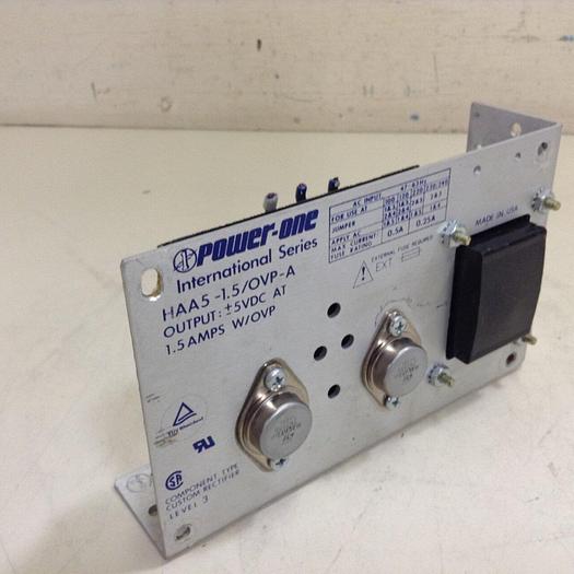 Used POWER ONE Power Supply HAA5-1.5/OVP-A #71492