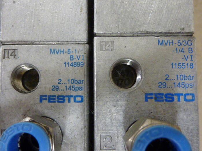 Used FESTO Control Block / Valve Terminal IFB8-02 #52817