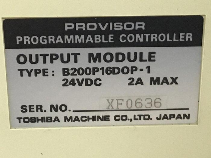 Used TOSHIBA Output Module B200P16DOP-1 #133471