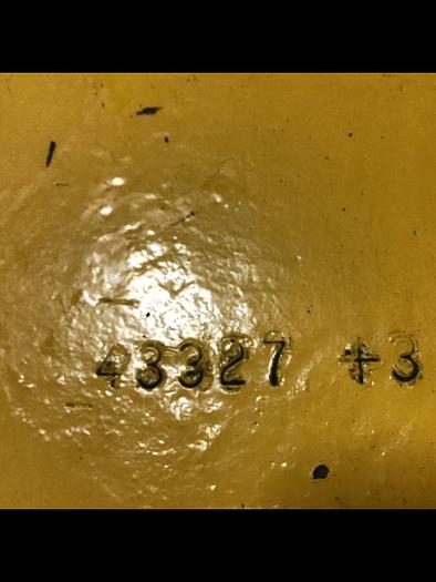 Used VAN DORN Rear Platen 304947 #143044