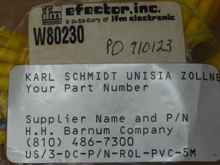 IFM Cable W80230 #31696