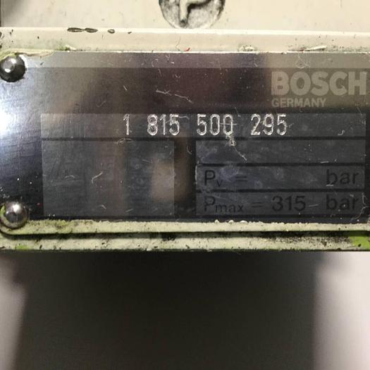 Used BOSCH Valve 0 810 091 257 #92299