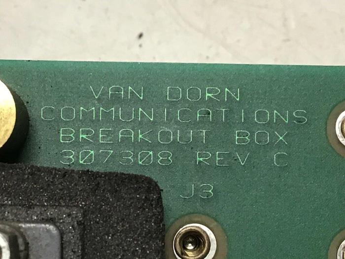 Used CINCINNATI MILACRON Communications Breakout Board 307308 #111854