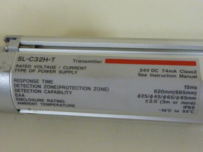 Used KEYENCE CORP Light Curtain Transmitter SL-C32H-T #79664