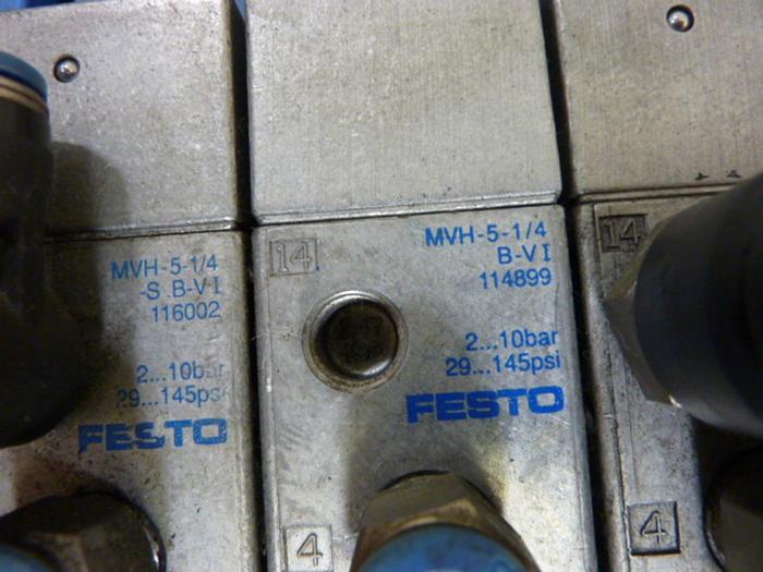 Used FESTO Control Block / Valve Terminal IFB8-02 #52859