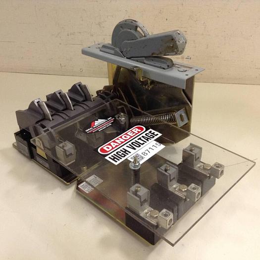 Used ALLEN BRADLEY Disconnect Switch 1494F-C611 SER A #87115