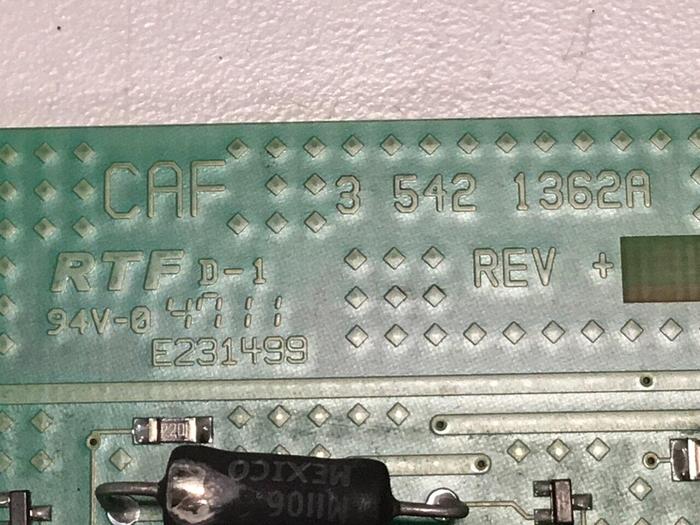 Used CINCINNATI MILACRON CAF Circuit Board 3-542-1362A Used