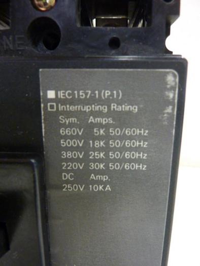 Used FUJI ELECTRIC 50 Amp Circuit Breaker BU-FSB2050 #67425